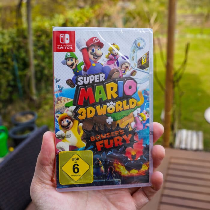 Nintendo Switch Limited Super Mario 3D World + Bowsers Fury