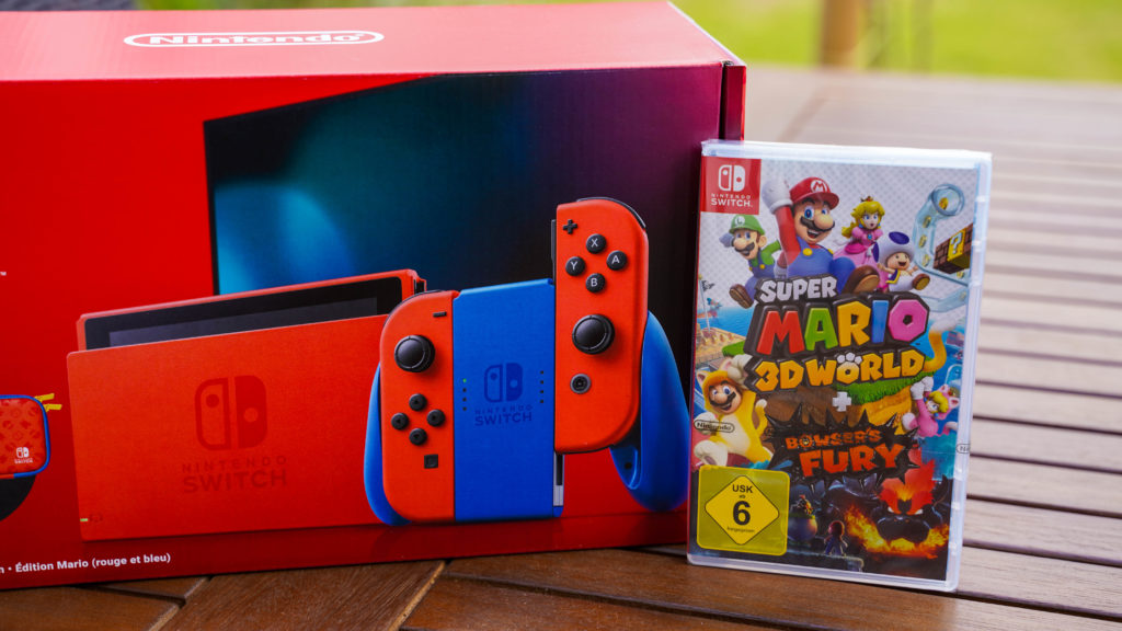 Gewinne eine limitierte Nintendo Switch mit Super Mario 3D World + Bowser's Fury
