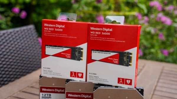 WD RED Plus 12 TB HDD & WD RED SA500 1TB M.2 SSD Test Review