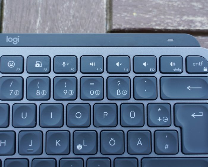 Logitech MX Keys Mini 65% Tastatur Keyboard Test Review