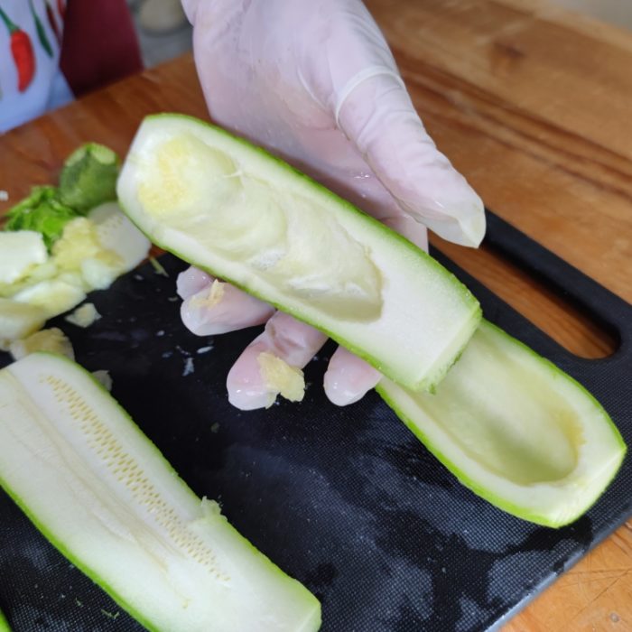 Rezept Xiaomi Mi Smart Air Fryer 3.5L Zucchini-Käse-Boote