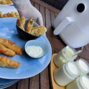 Xiaomi Mi Smart Air Fryer 3.5L Umihito Ümit Memisoglu Rezept Joghurt Kartoffelbörek Zucchinipommes
