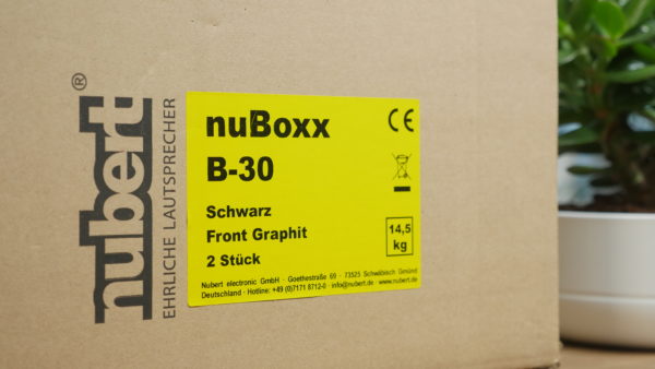 Nubert nuBoxx B-30 im Test: Kompakter Lautsprecher, überraschend große Soundbühne