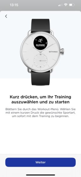 Withings ScanWatch Horizon Fitness-Uhr Smartwatch Health Mate Test Review