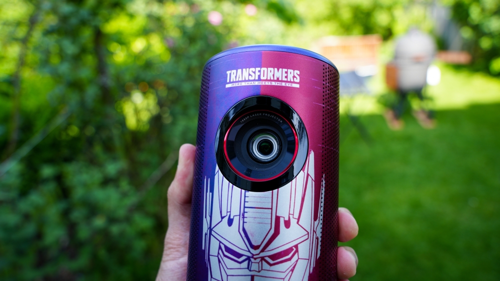 Anker Nebula Capsule 3 Laser Transformers Special Edition Beamer AndroidTV Test Review