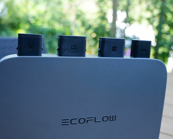 EcoFlow PowerStream 600W 800W Mikroinverter Balkonkraftwerk BKW EcoFlow Delta Max Stromspeicher